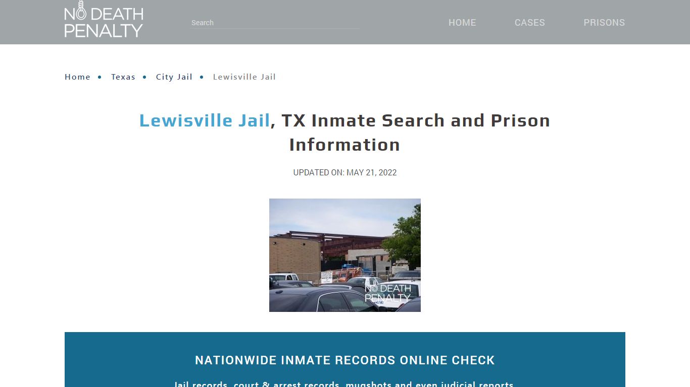 Lewisville Jail, TX Inmate Search, Visitation, Phone no ...